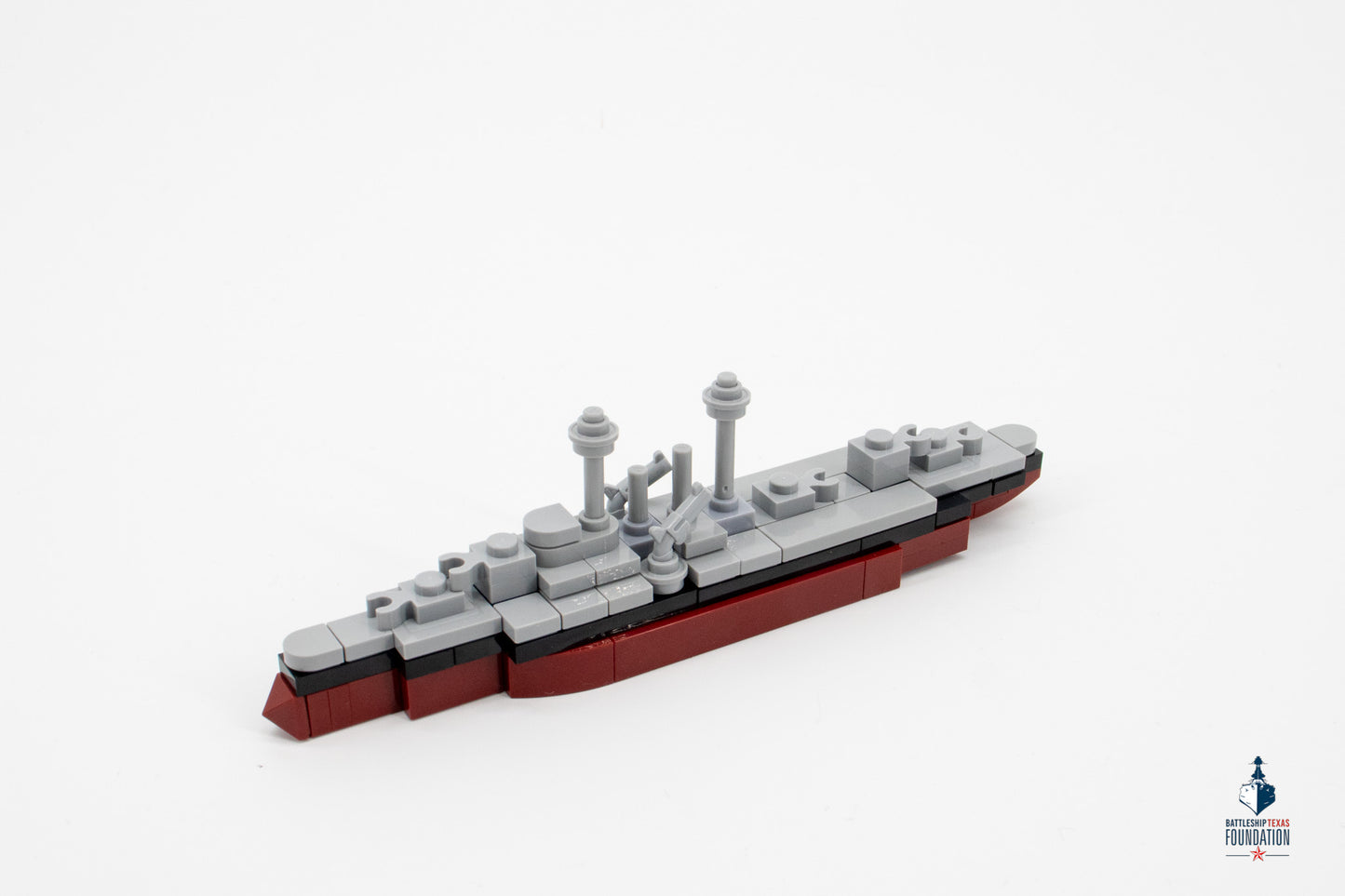 Battleship Texas 1/1200 Brick Kit