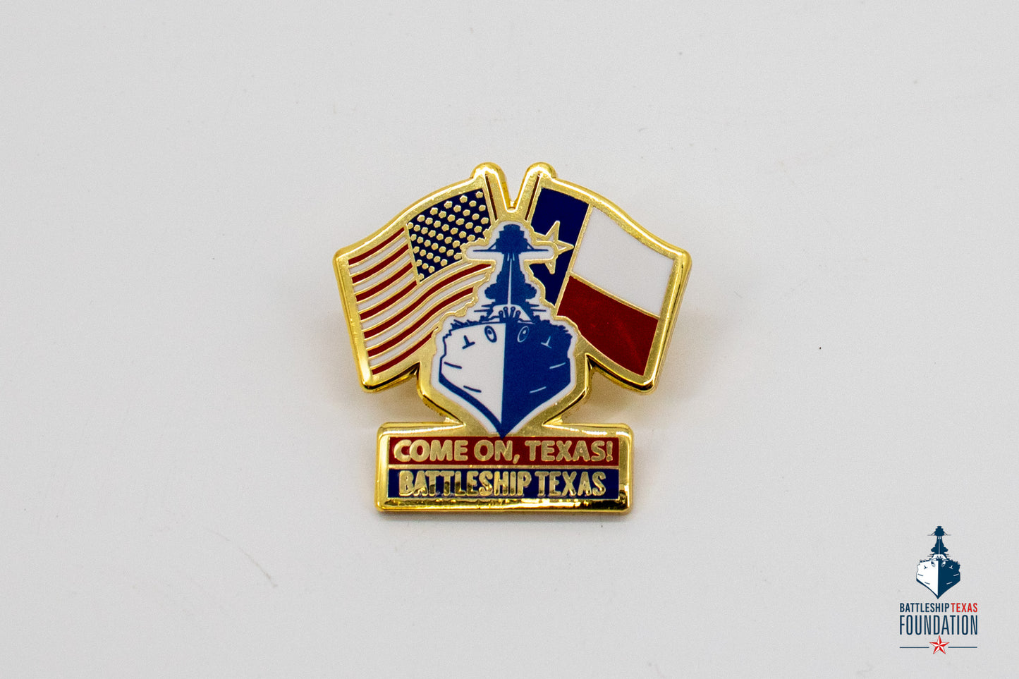 Battleship Texas Pin