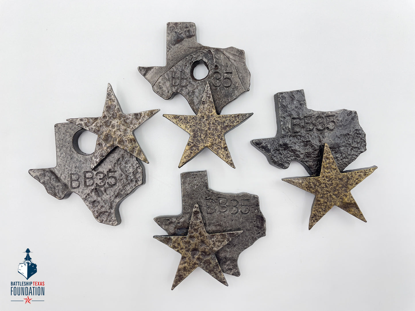 Battleship Texas Star/Texas Paperweight