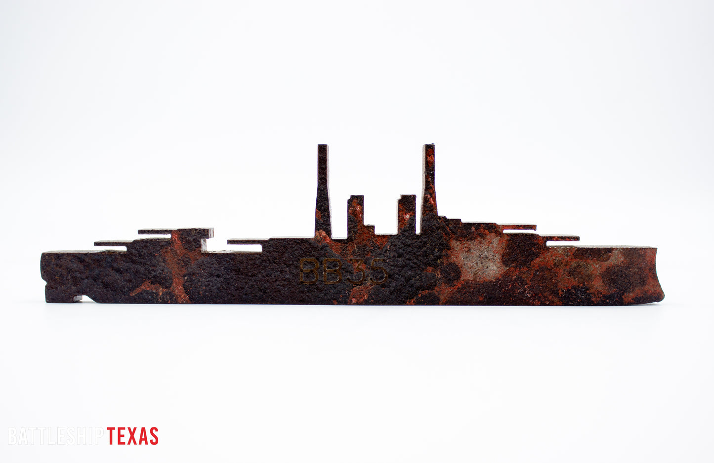 1914 Battleship Texas Silhouette