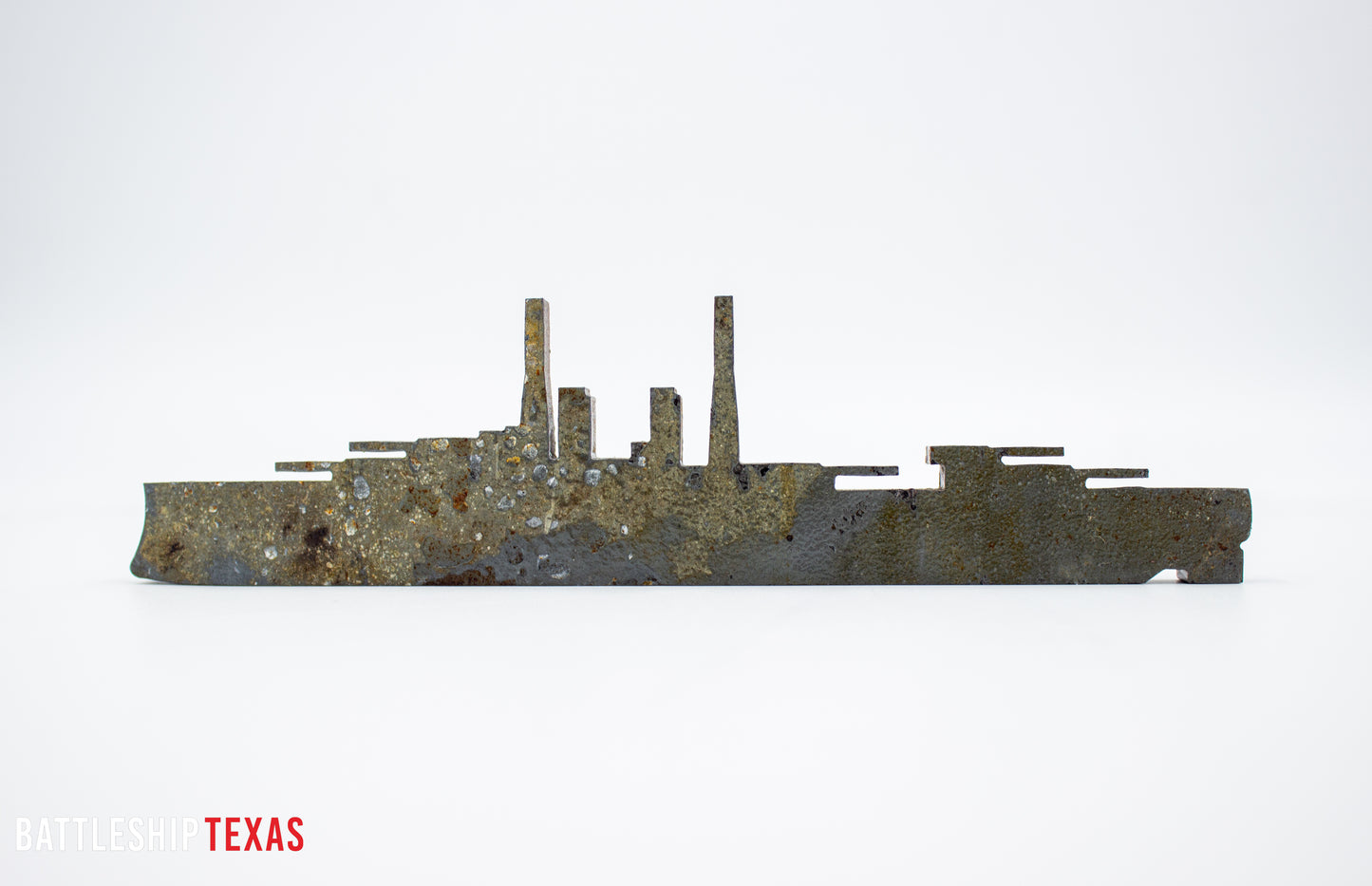 1914 Battleship Texas Silhouette