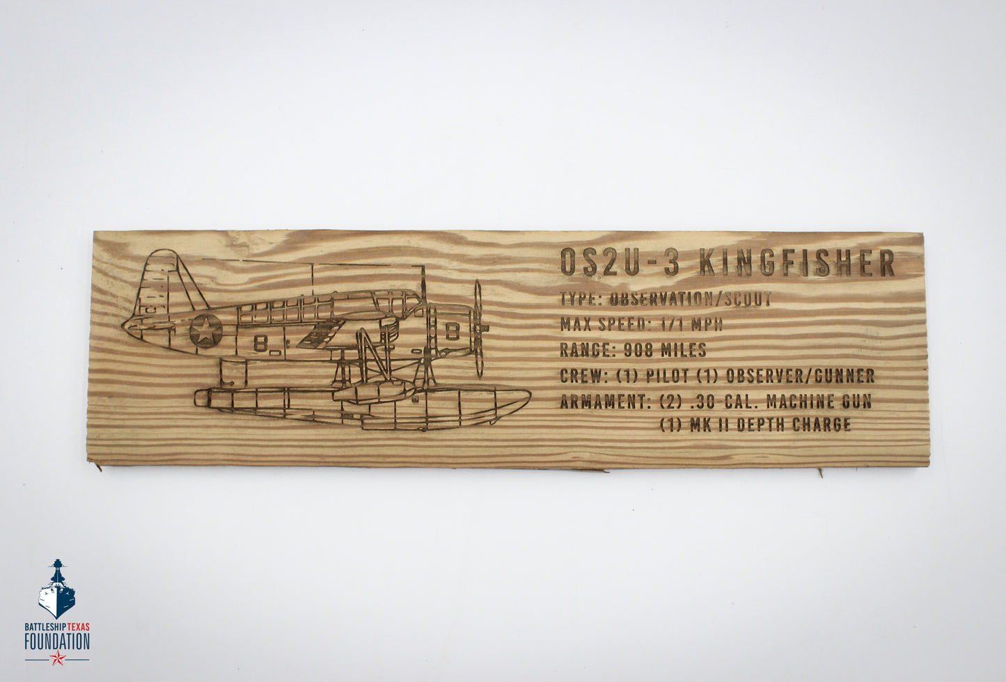 OS2U-3 Kingfisher Deck Plank