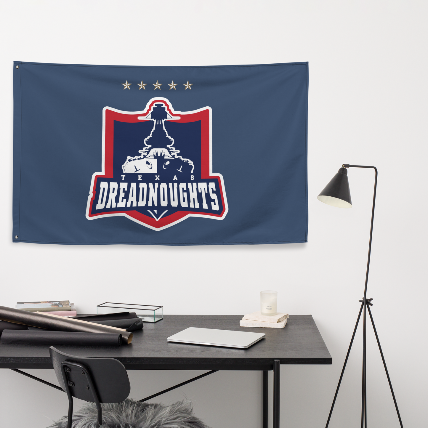 Texas Dreadnoughts Wall Flag