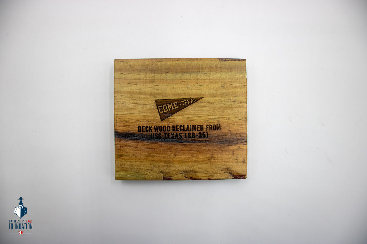 Battleship Texas Wood Coasters