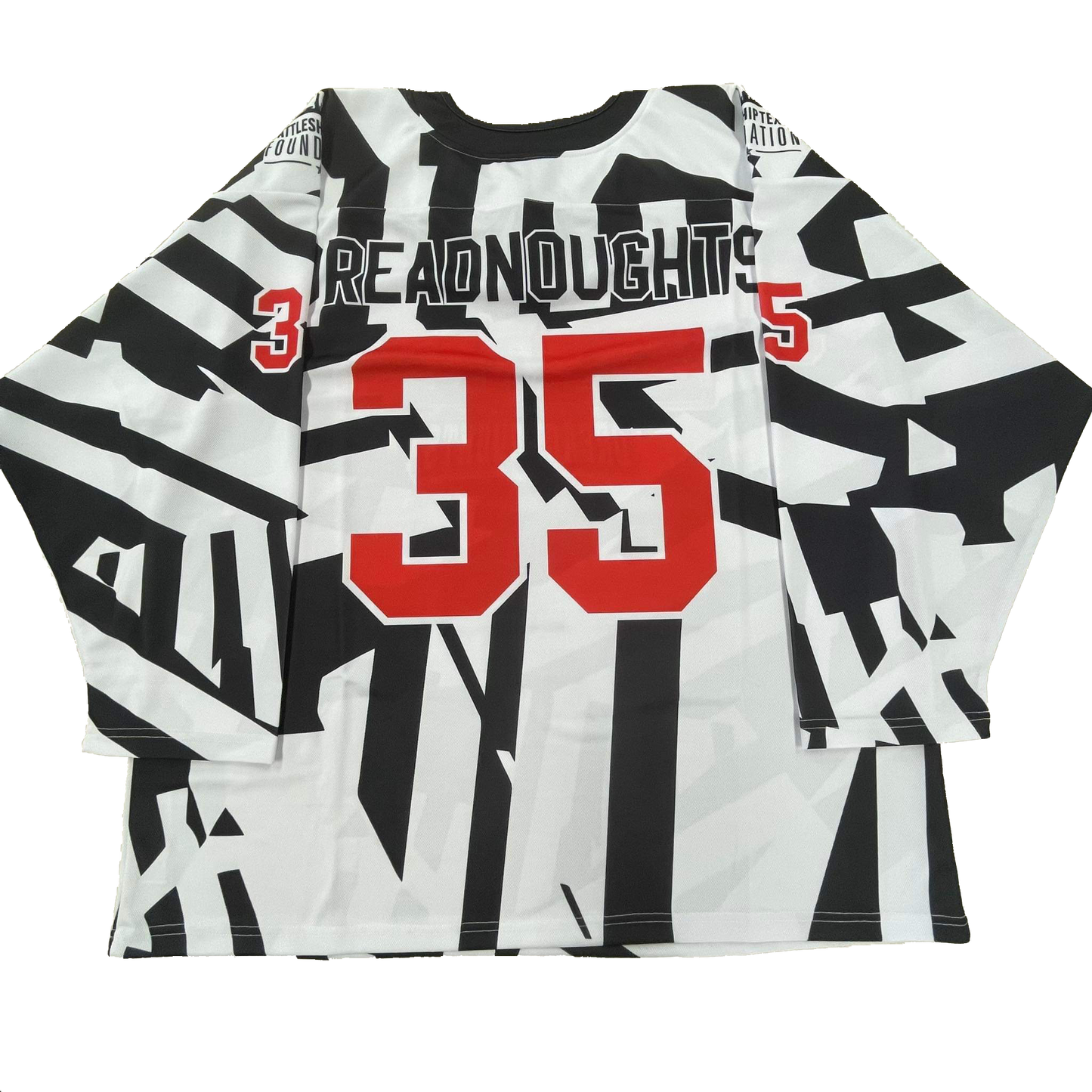 Texas Dreadnoughts Jersey - B&W Dazzle