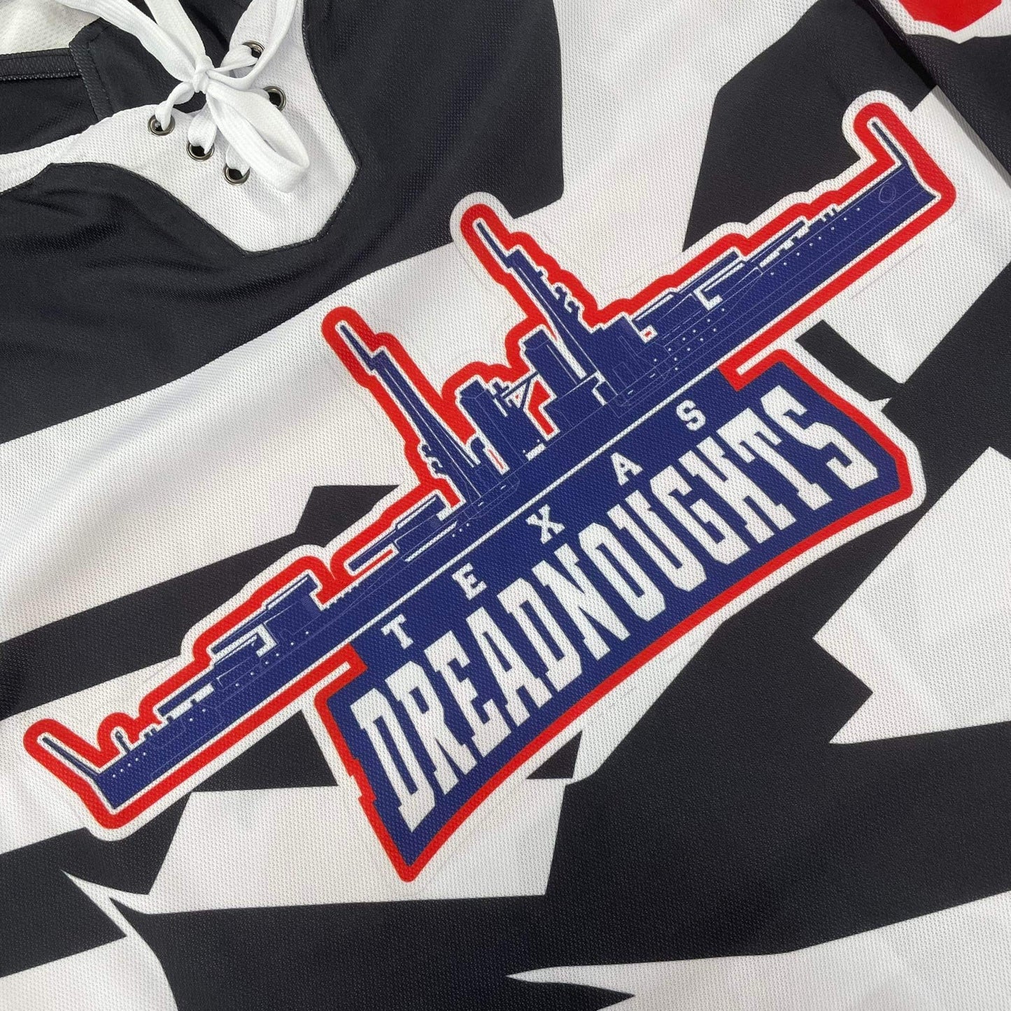 Texas Dreadnoughts Jersey - B&W Dazzle