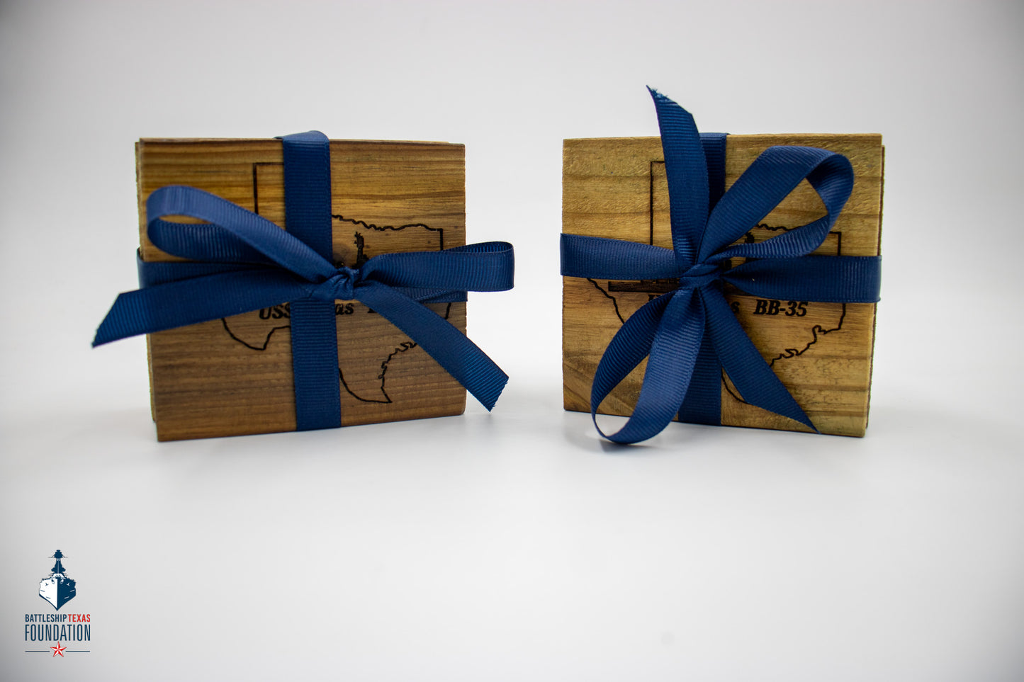Battleship Texas Wood Coasters
