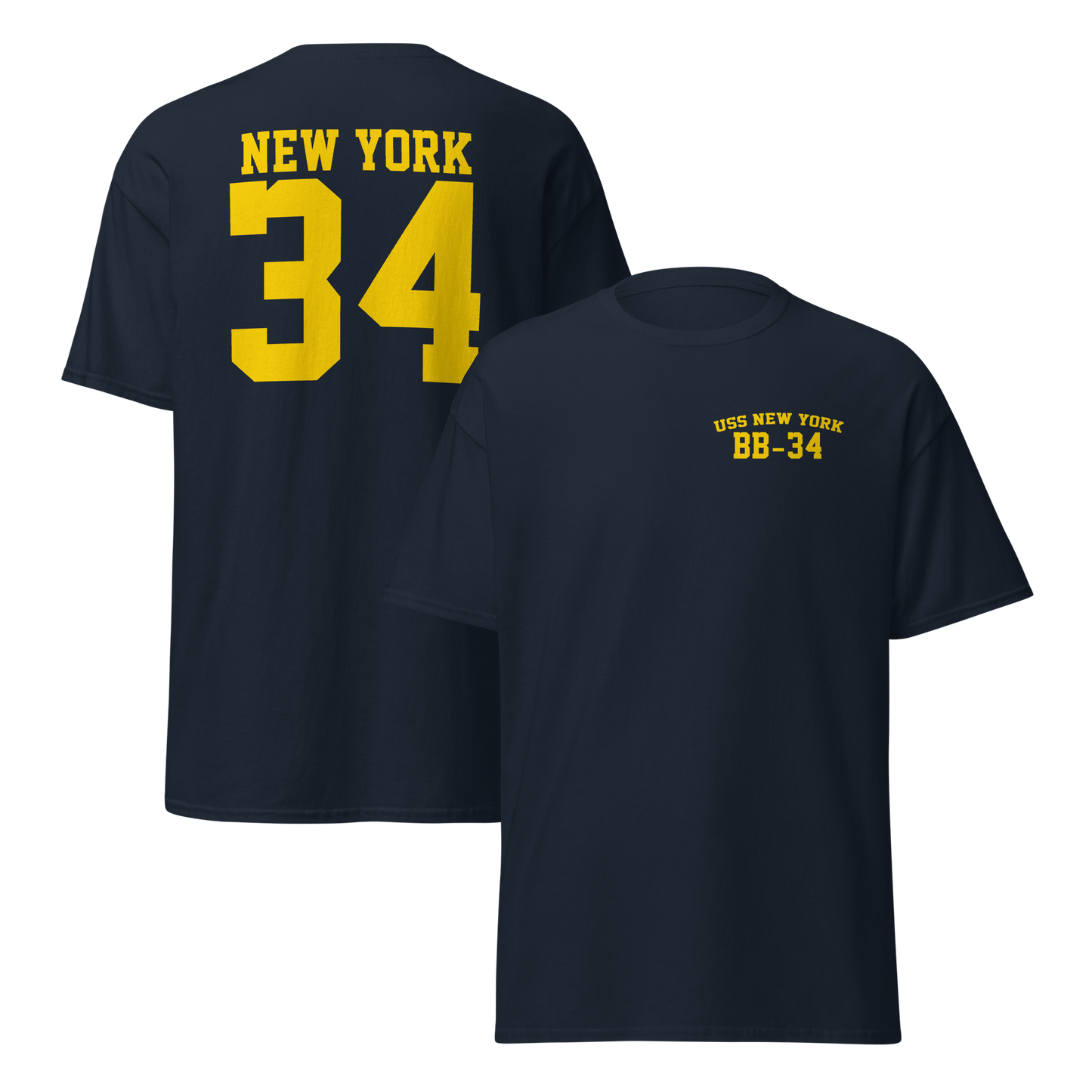 USS NEW YORK (BB-34) Shirt