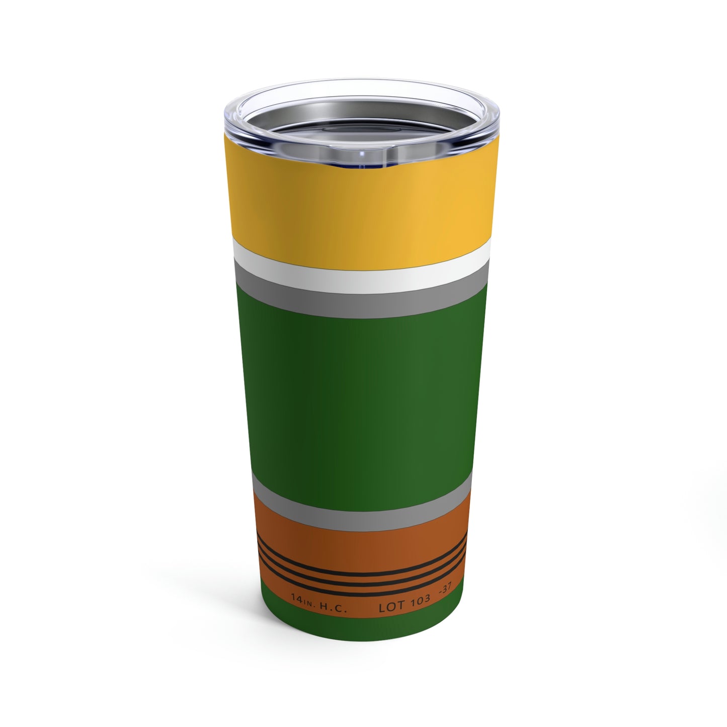 Battleship Texas 14" Shell Tumbler 20oz