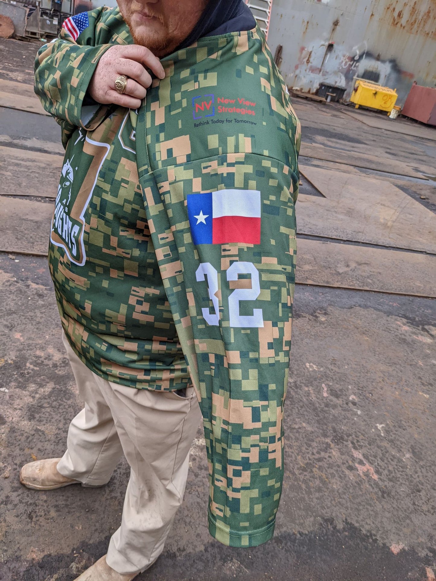 Texas Dreadnoughts Jersey - Camo
