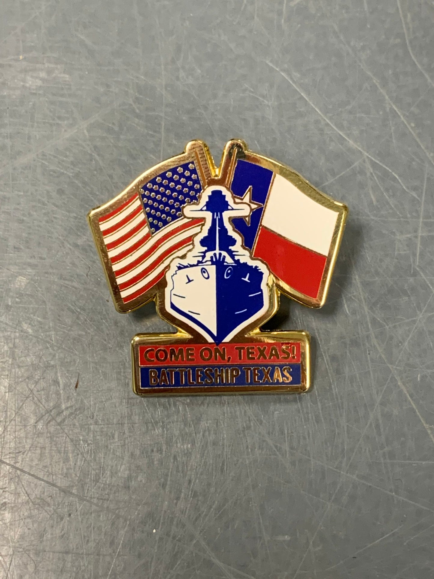 Battleship Texas Pin