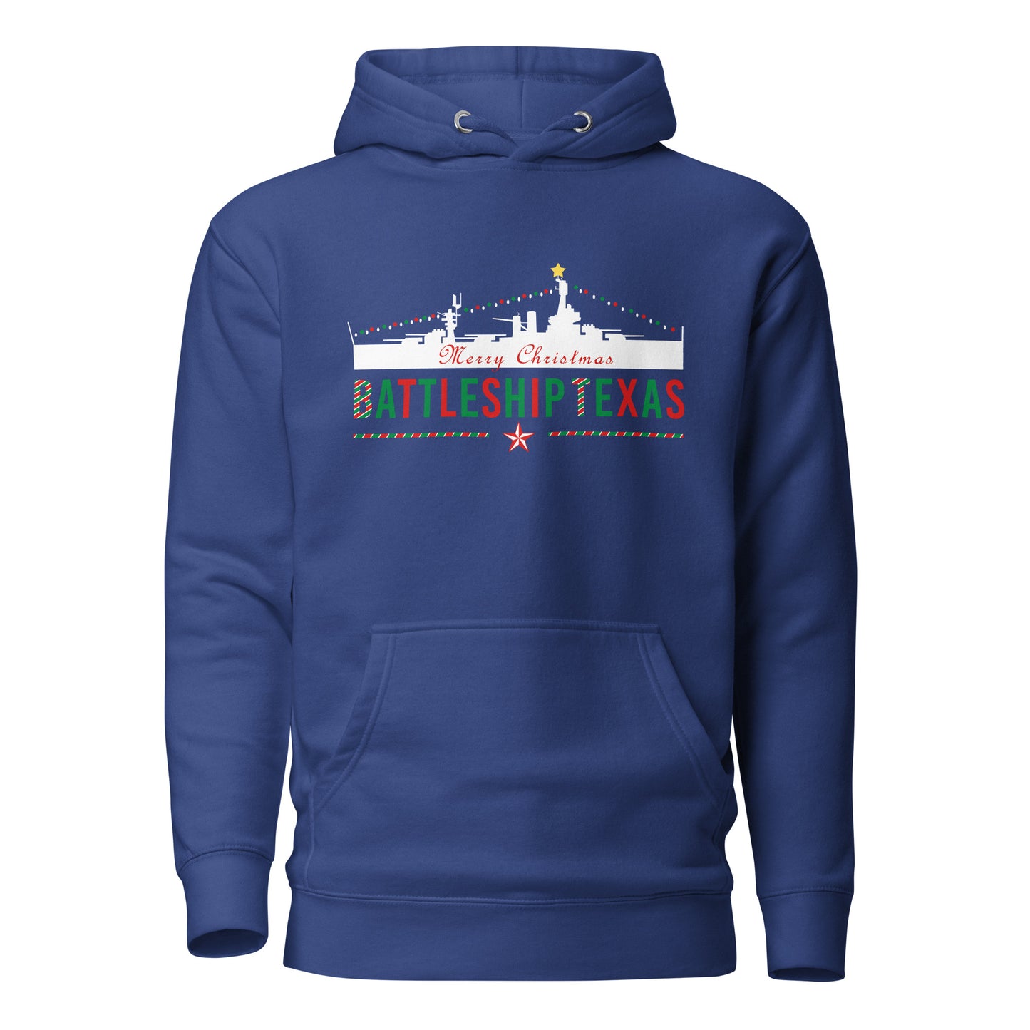 Battleship Texas Christmas Hoodie