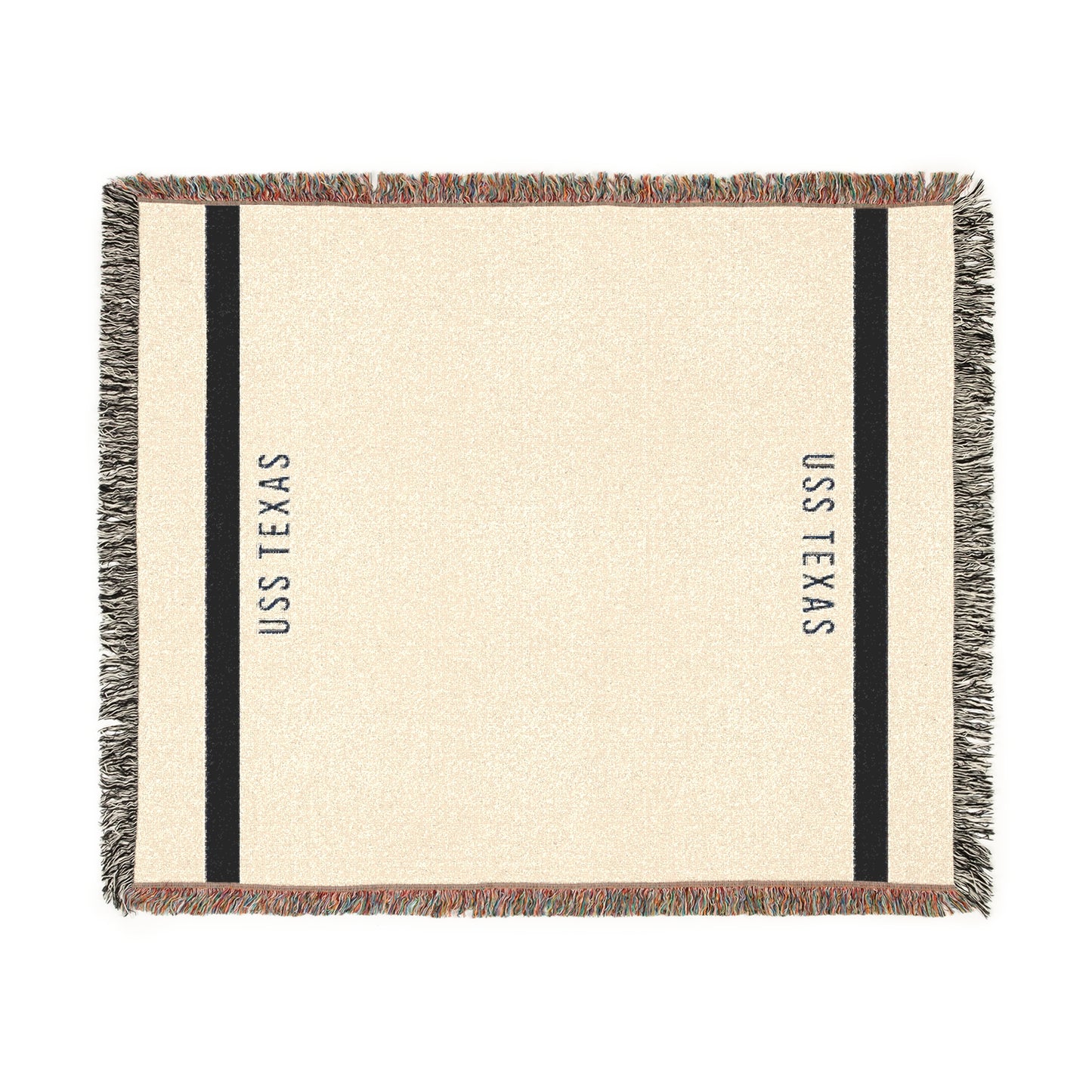 USS TEXAS Woven Blanket