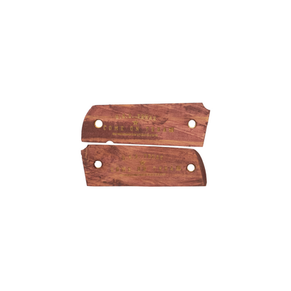 COME ON TEXAS! 1911 Deck Wood Grips