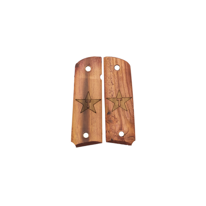 COME ON TEXAS! 1911 Deck Wood Grips