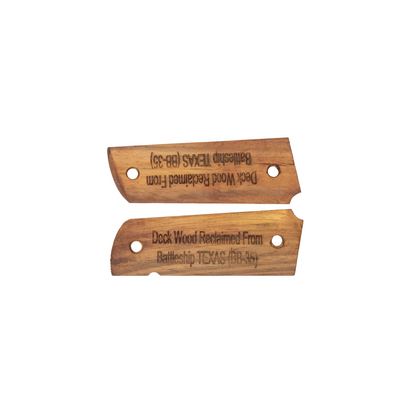 Deck Pattern 1911 Deck Wood Grips
