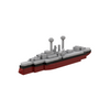 Battleship Texas 1/1200 Brick Kit