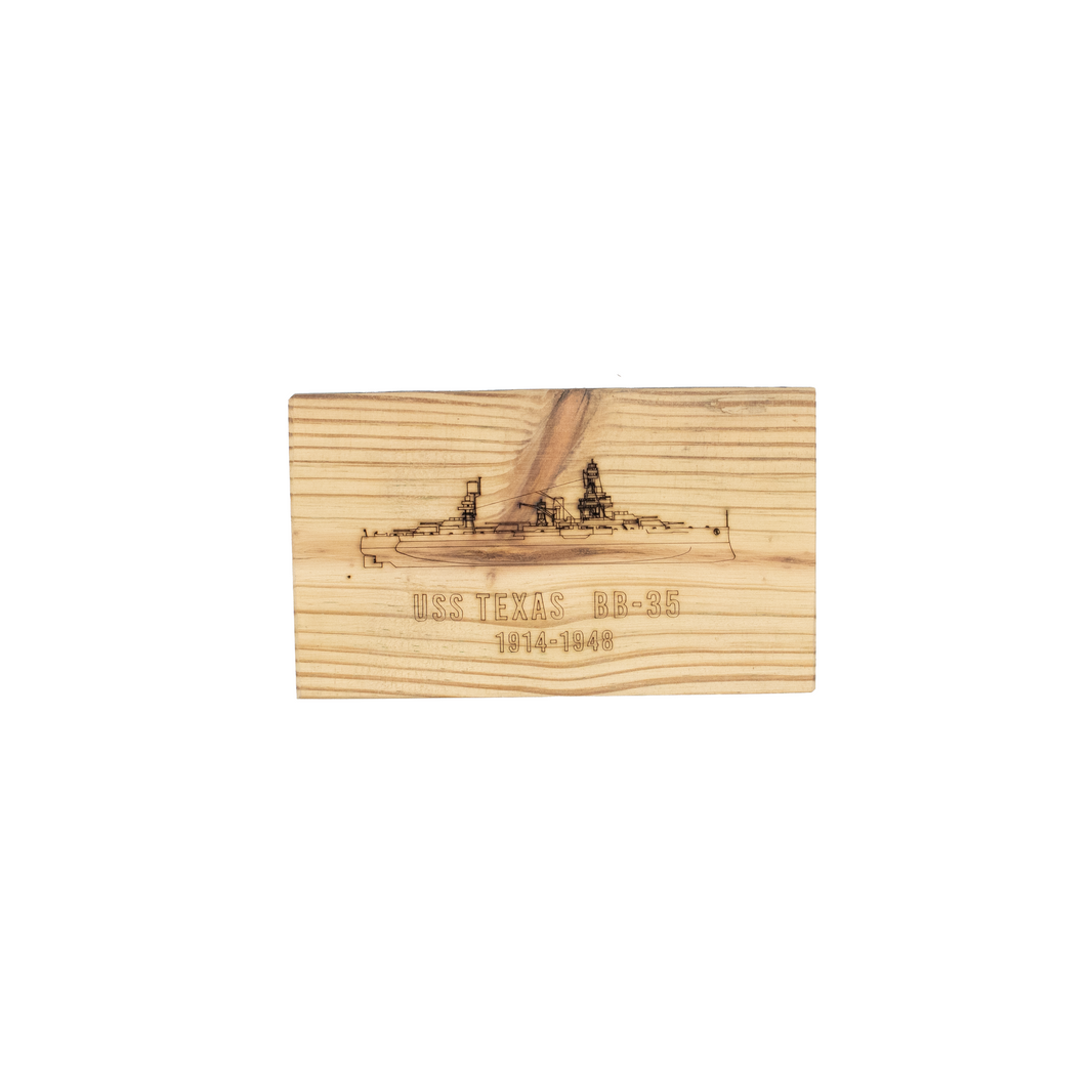 Battleship Texas Deck Plank