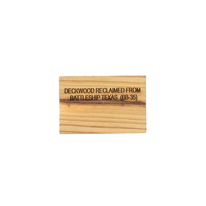 Deck Wood Construction Plaque