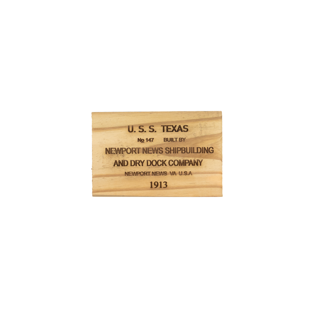Deck Wood Construction Plaque