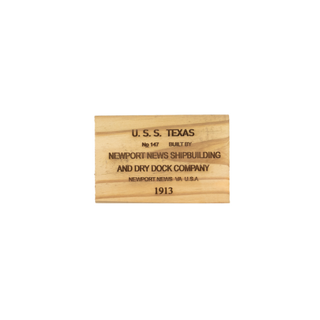 Deck Wood Construction Plaque