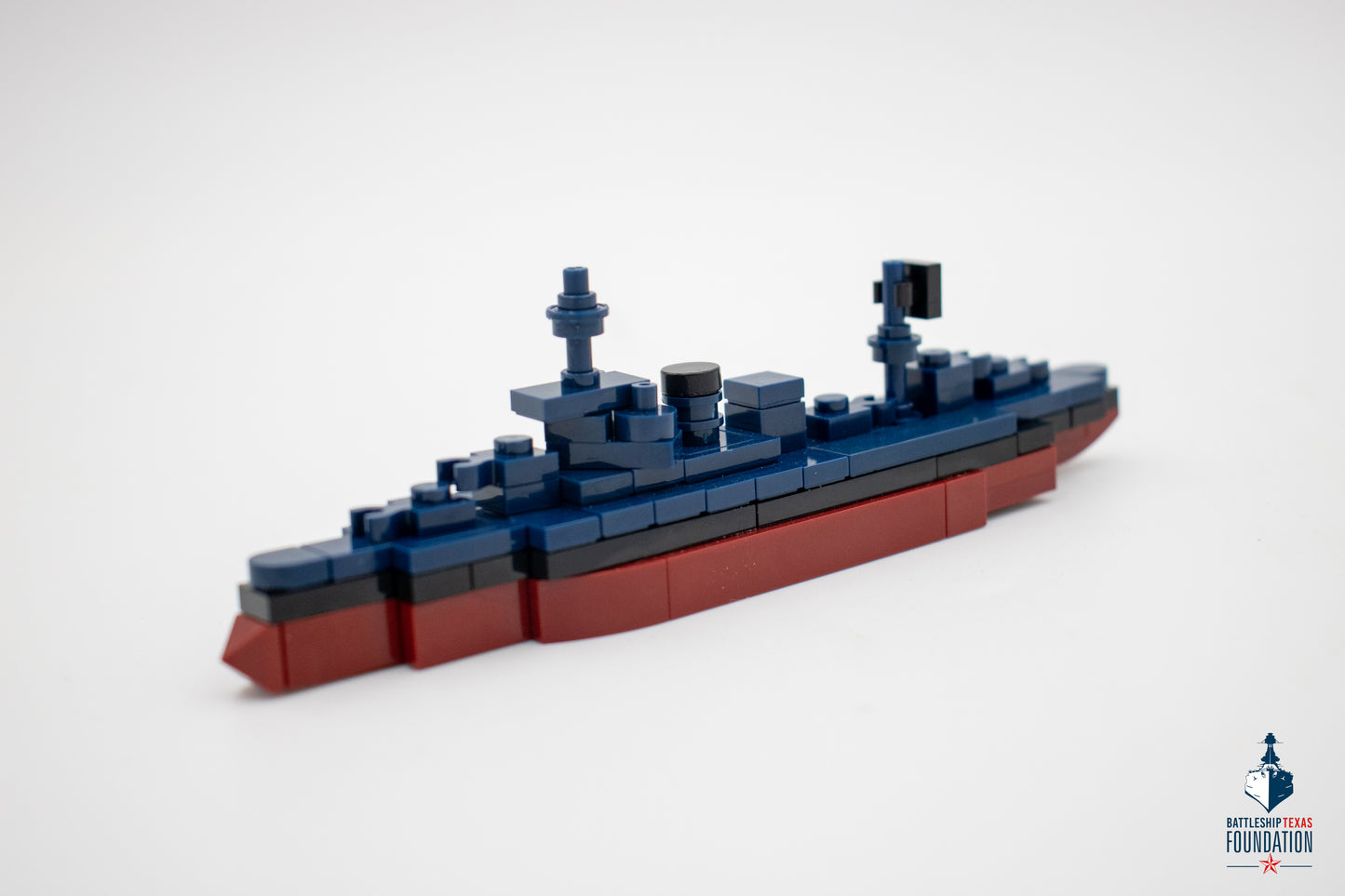 Battleship Texas 1/1200 Brick Kit