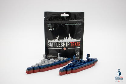 Battleship Texas 1/1200 Brick Kit