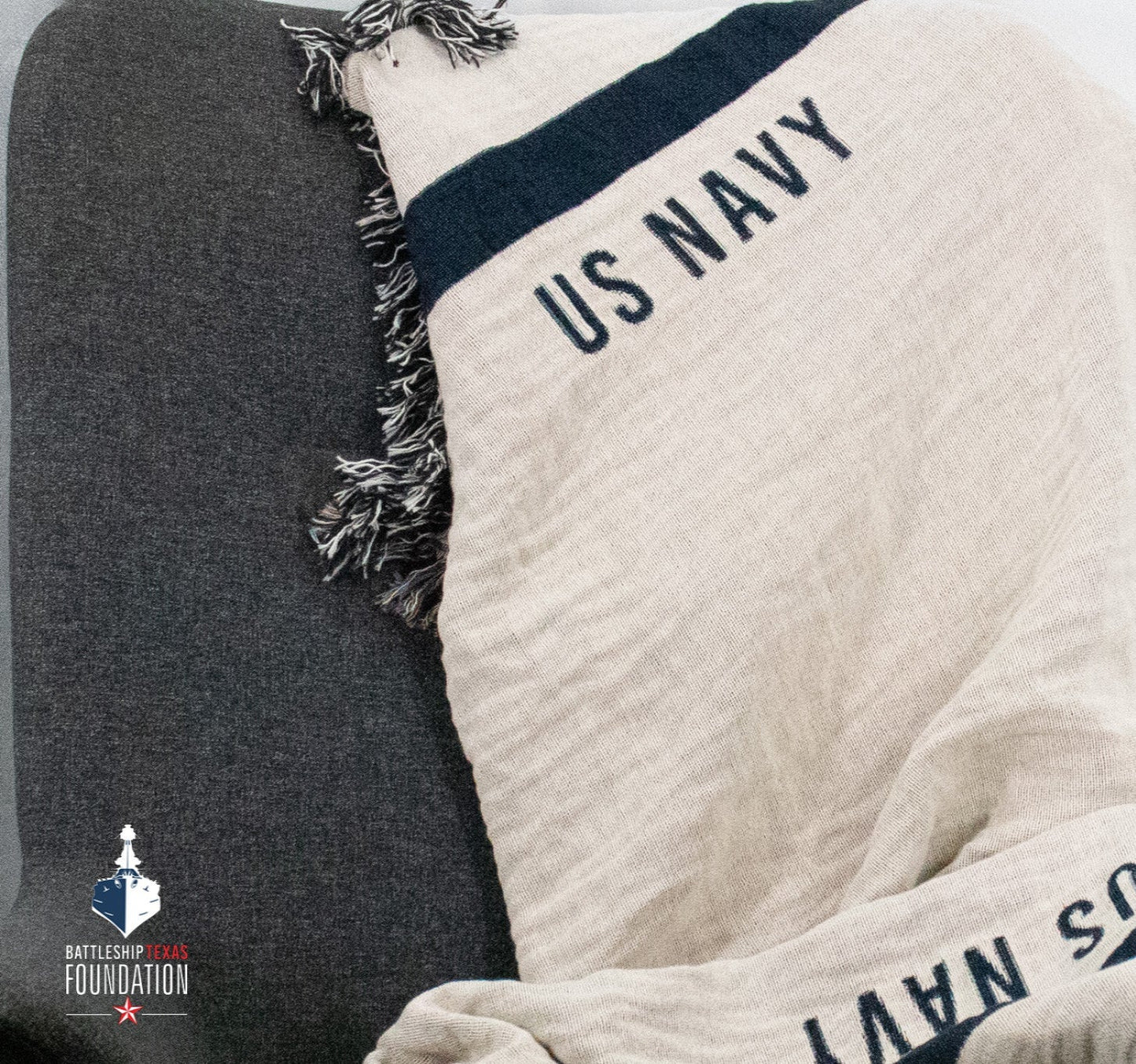US Navy Woven Blanket