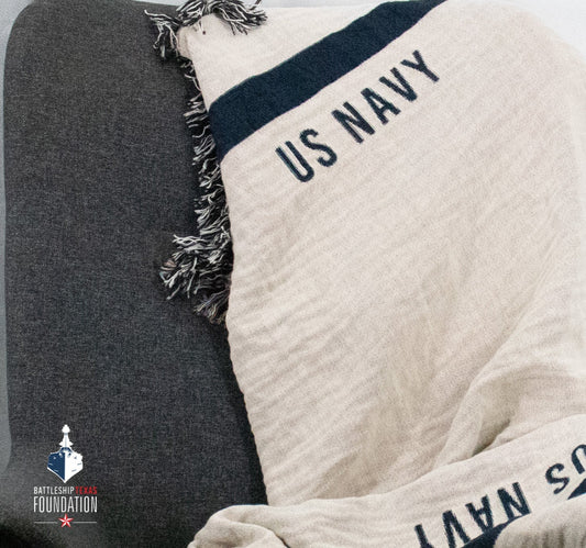 US Navy Woven Blanket