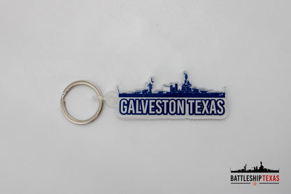 Galveston, Texas Keychain