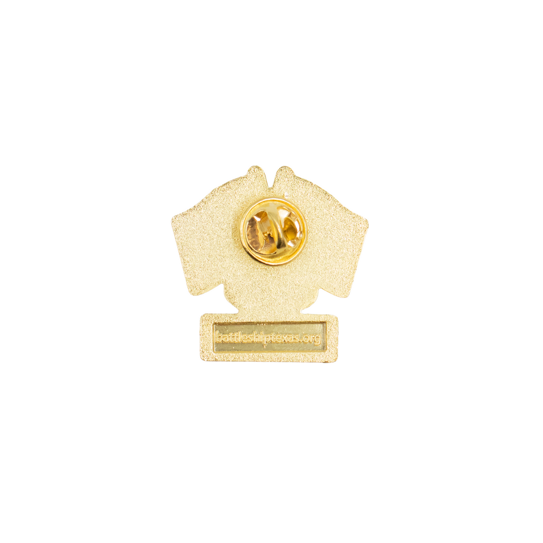 Battleship Texas Lapel Pin