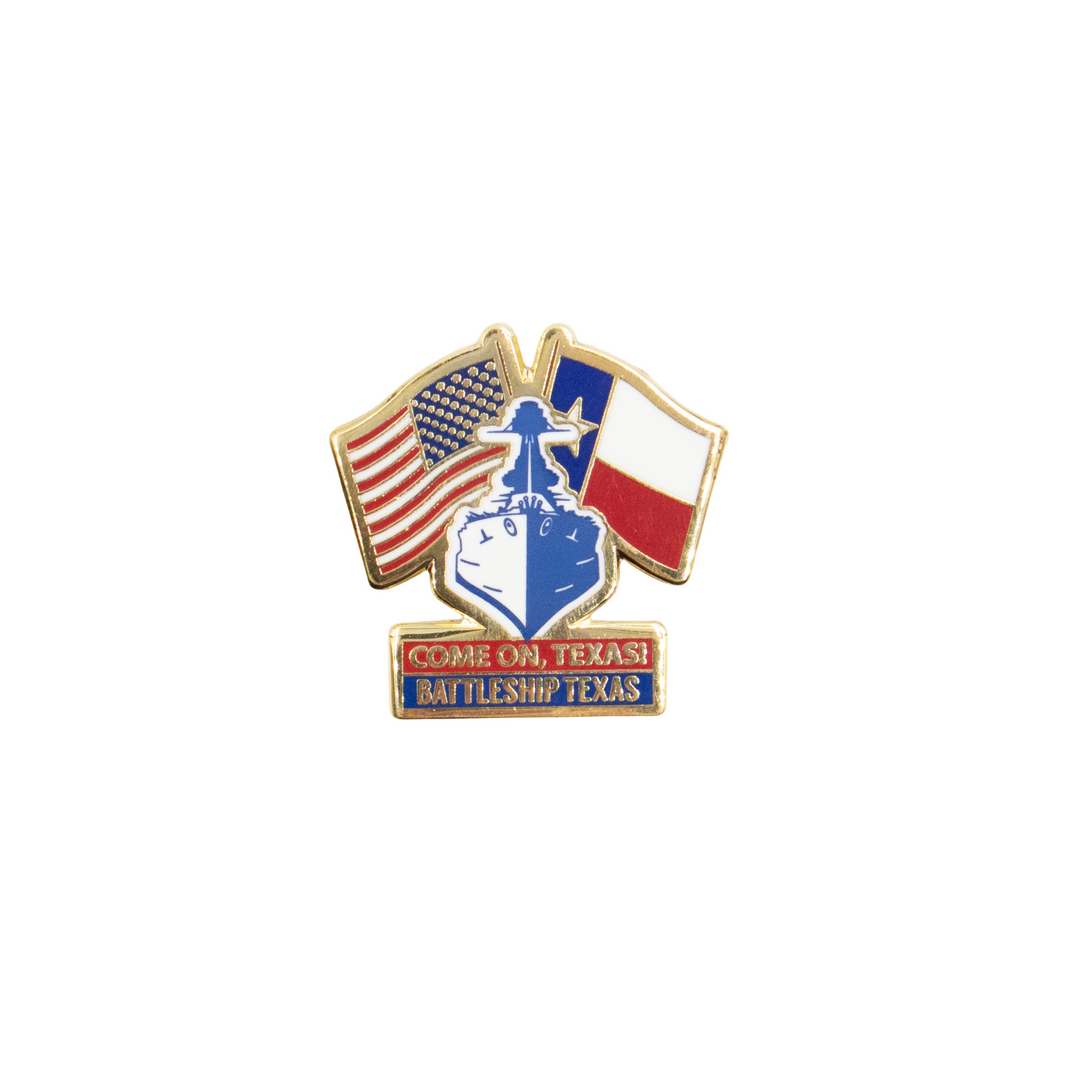 Battleship Texas Lapel Pin