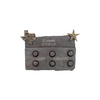 Battleship Texas Riveted Plaque