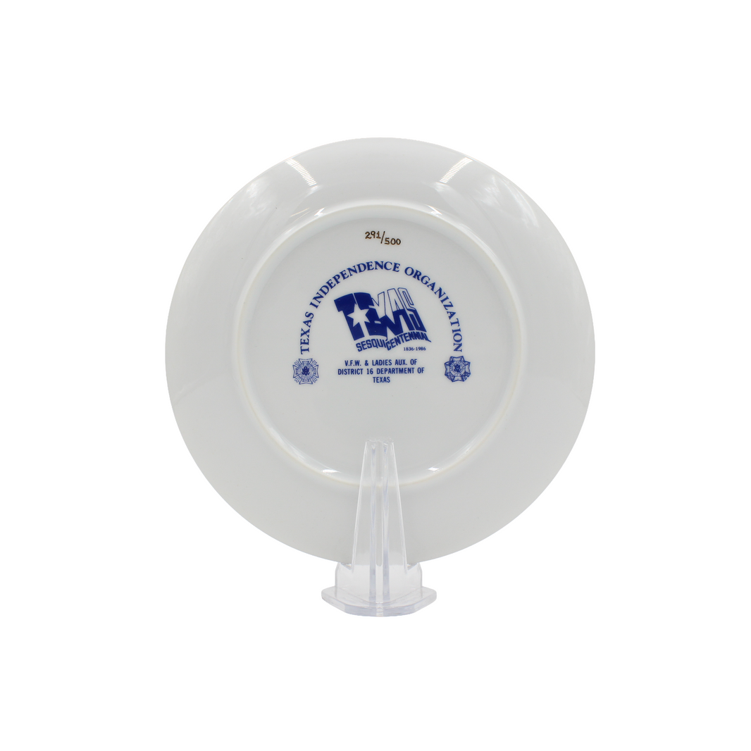 Battleship Texas Commemorative Plate