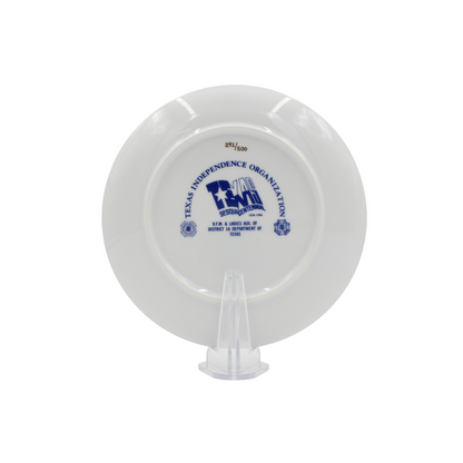 Battleship Texas Commemorative Plate