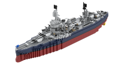 Battleship Texas 1/300 Brick Kit *COMING SOON*