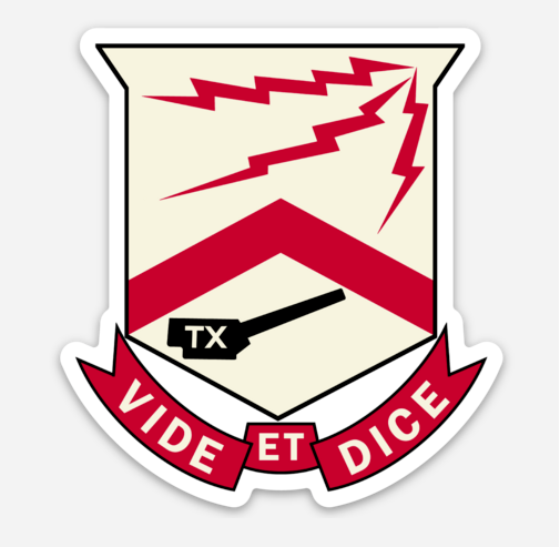 Battleship Texas VO-1 Sticker