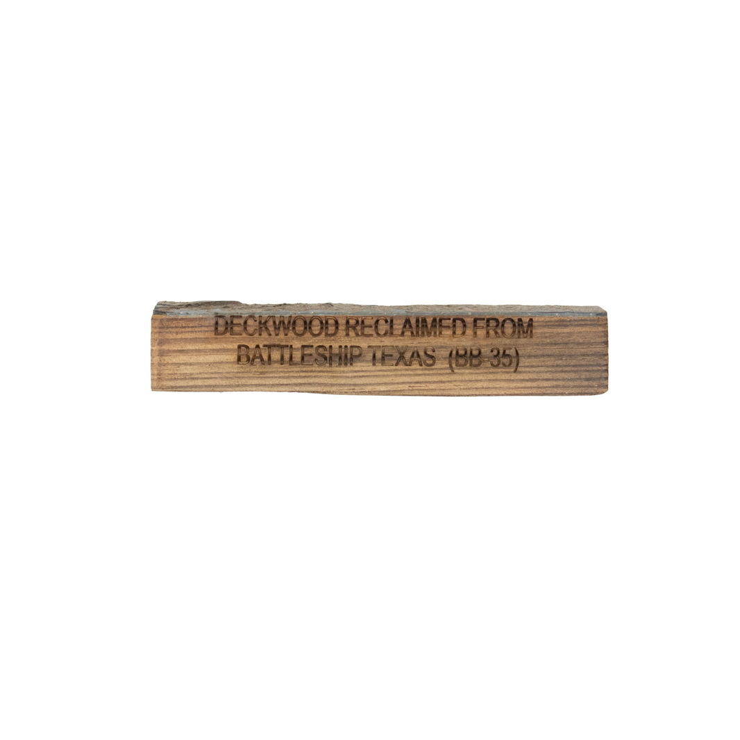 Battleship Texas Deck Wood "Block"