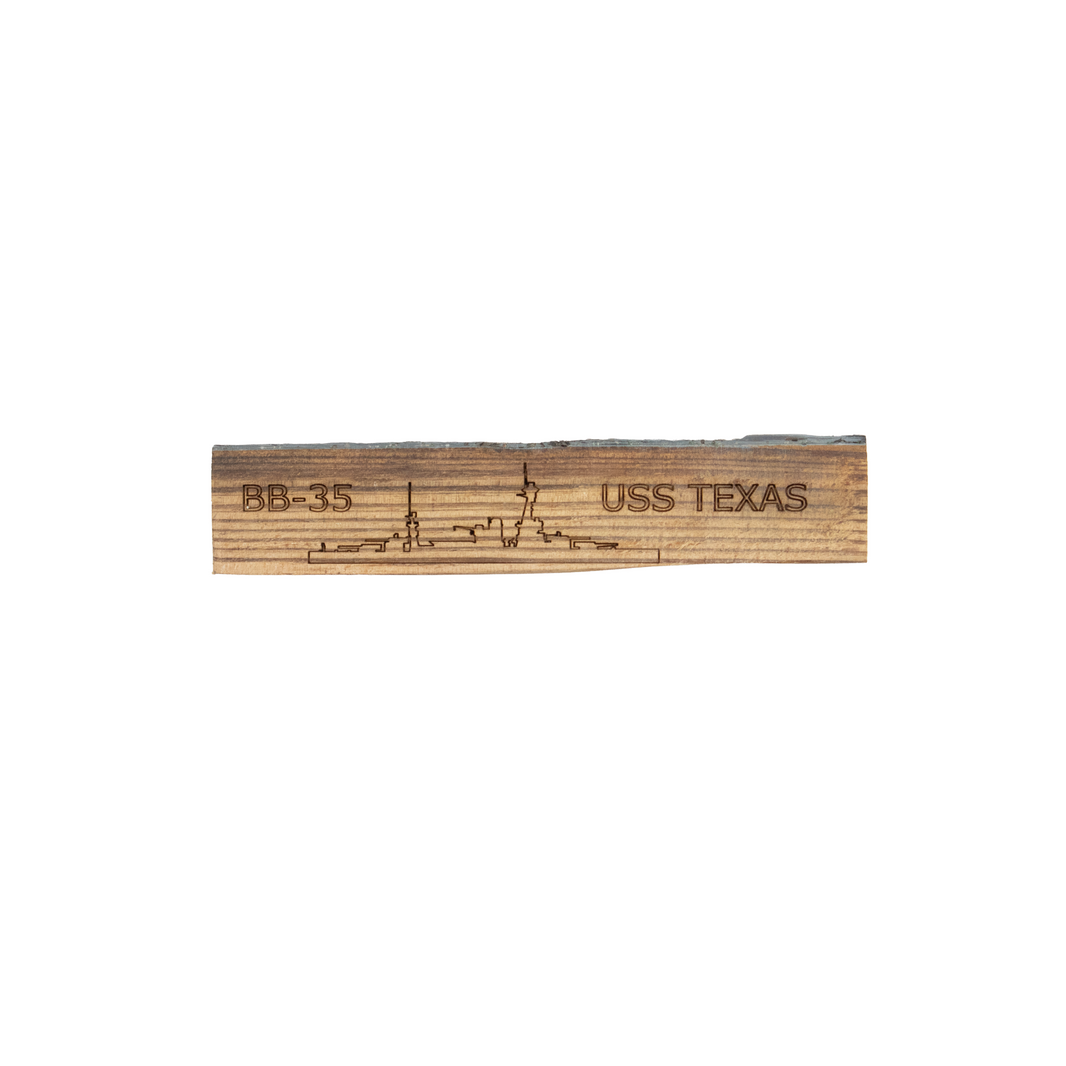 Battleship Texas Deck Wood "Block"