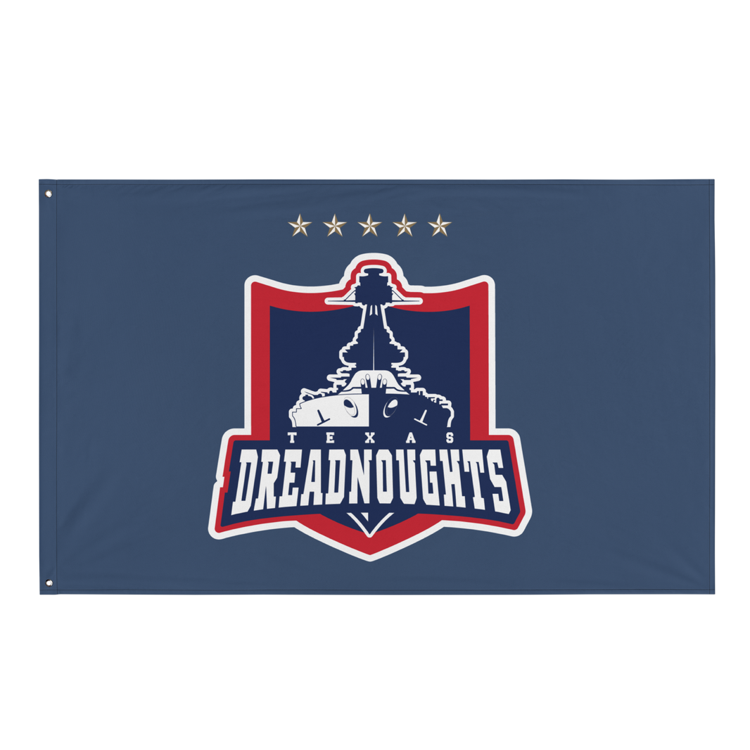 Texas Dreadnoughts Wall Flag