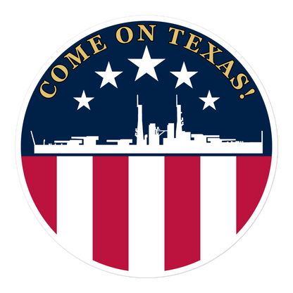 Come On Texas! Vinyl Sticker