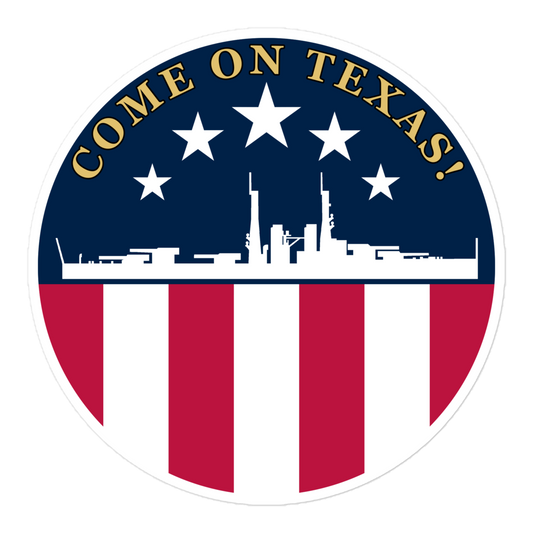 Come On Texas! Vinyl Sticker
