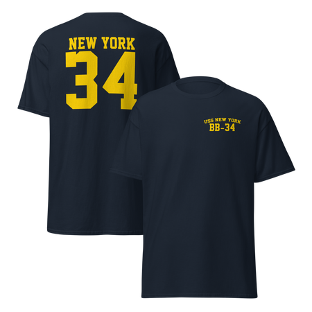 USS NEW YORK (BB-34) Shirt