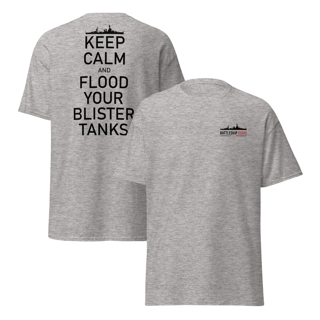 Keep Calm And Flood Your Blister Tanks T-Shirt