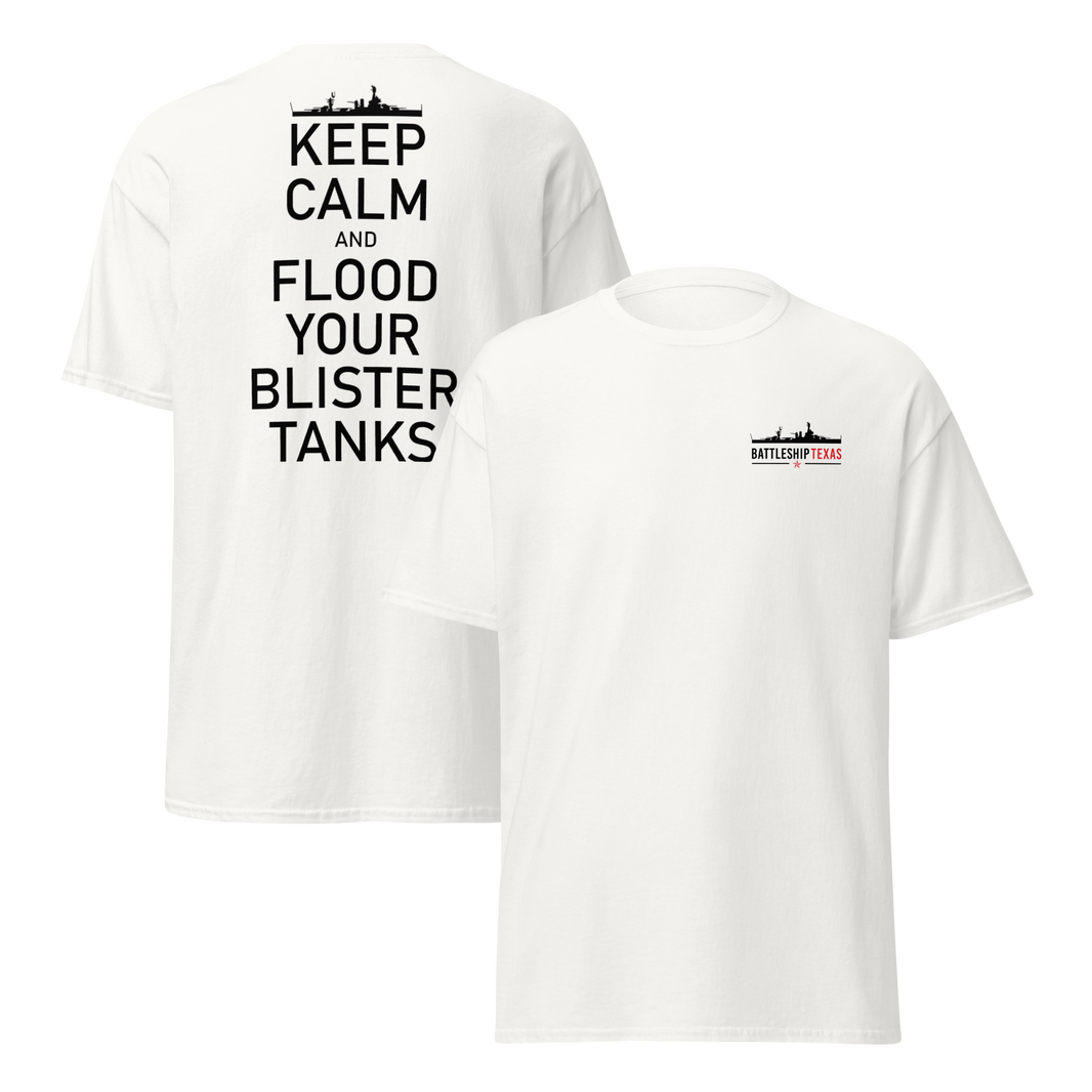 Keep Calm And Flood Your Blister Tanks T-Shirt