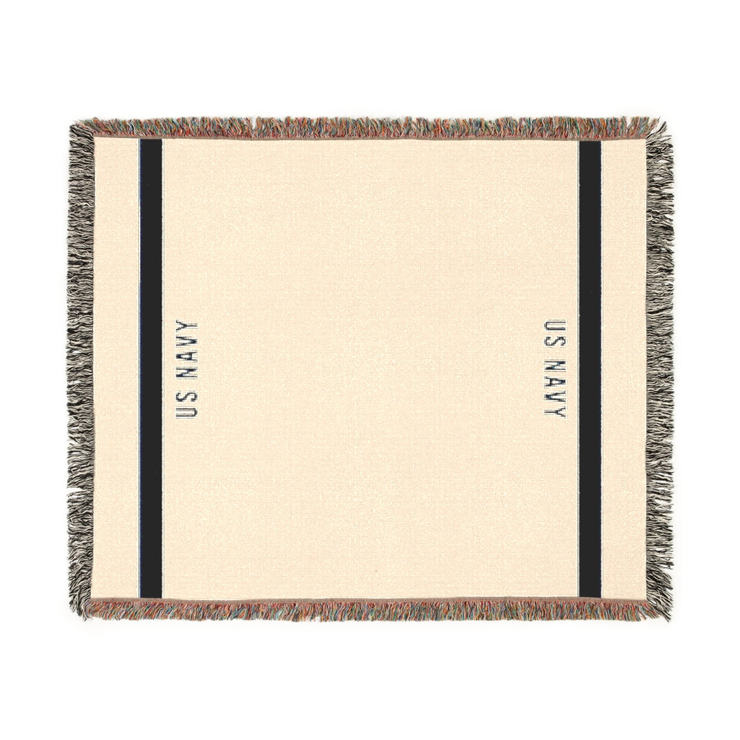 US Navy Woven Blanket