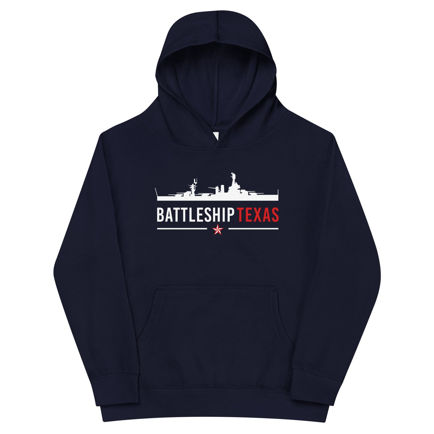 Battleship Texas Youth Hoodie